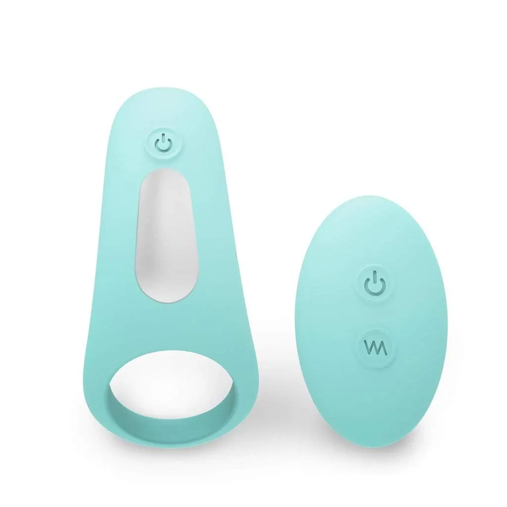 Tracy's Dog - Cocky Remote Control Vibrating Cock Ring (Tiffany Blue)