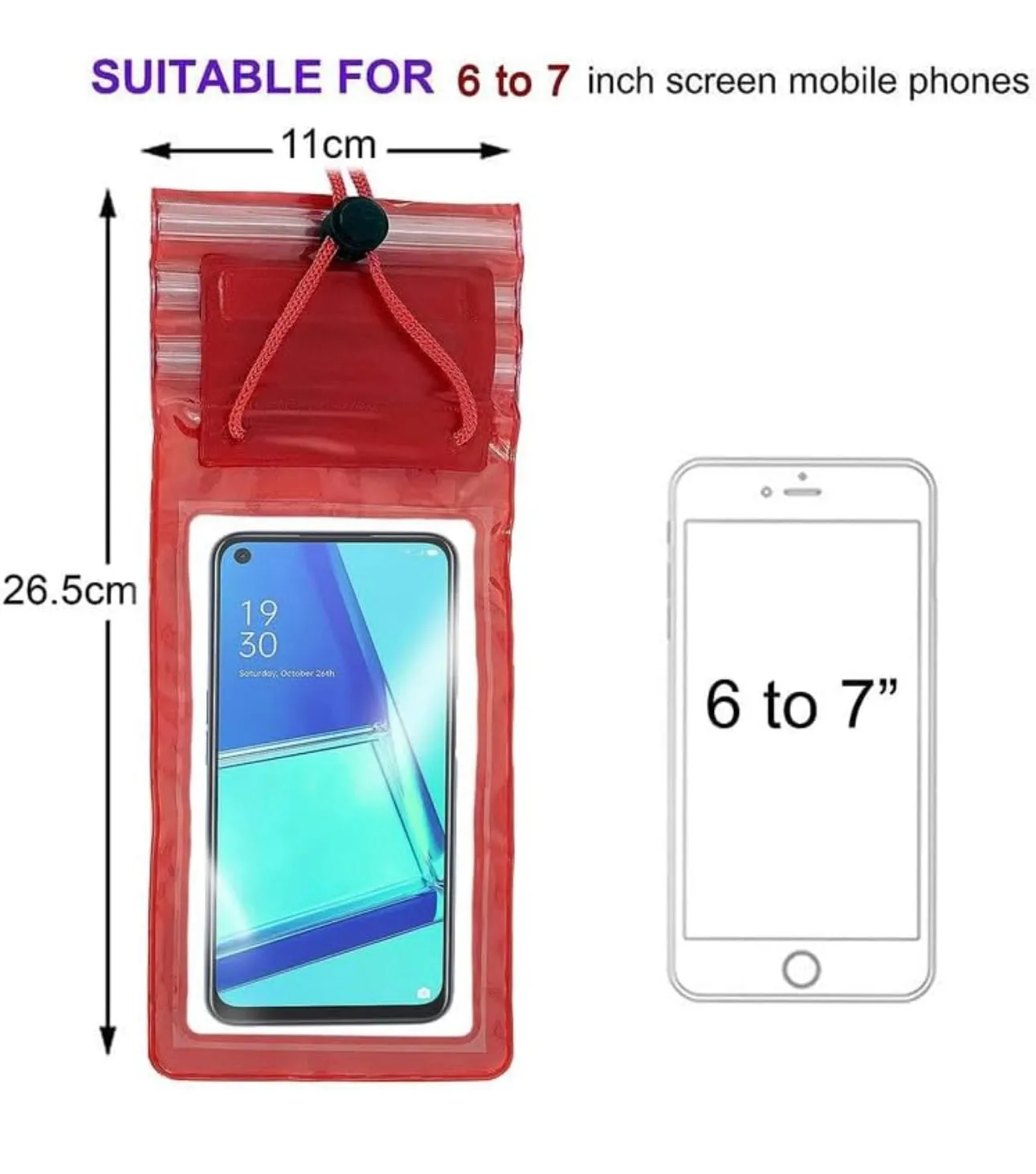 Universal Waterproof Mobile Pouch Cover