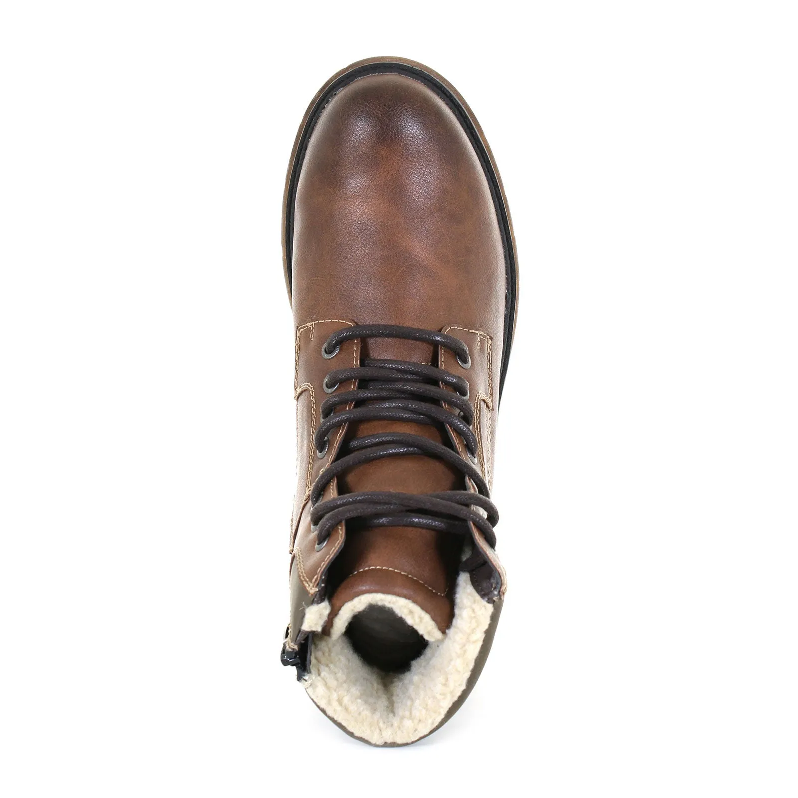 Wanderlust Chris Ankle Boot (Men) - Dark Brown