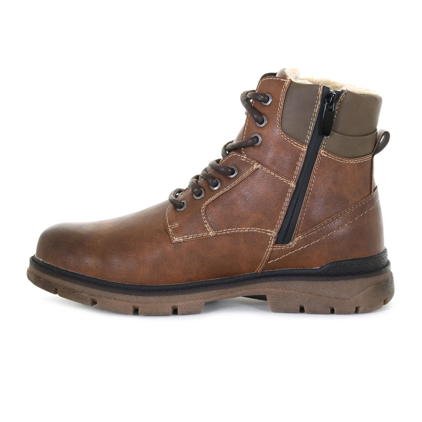 Wanderlust Chris Ankle Boot (Men) - Dark Brown