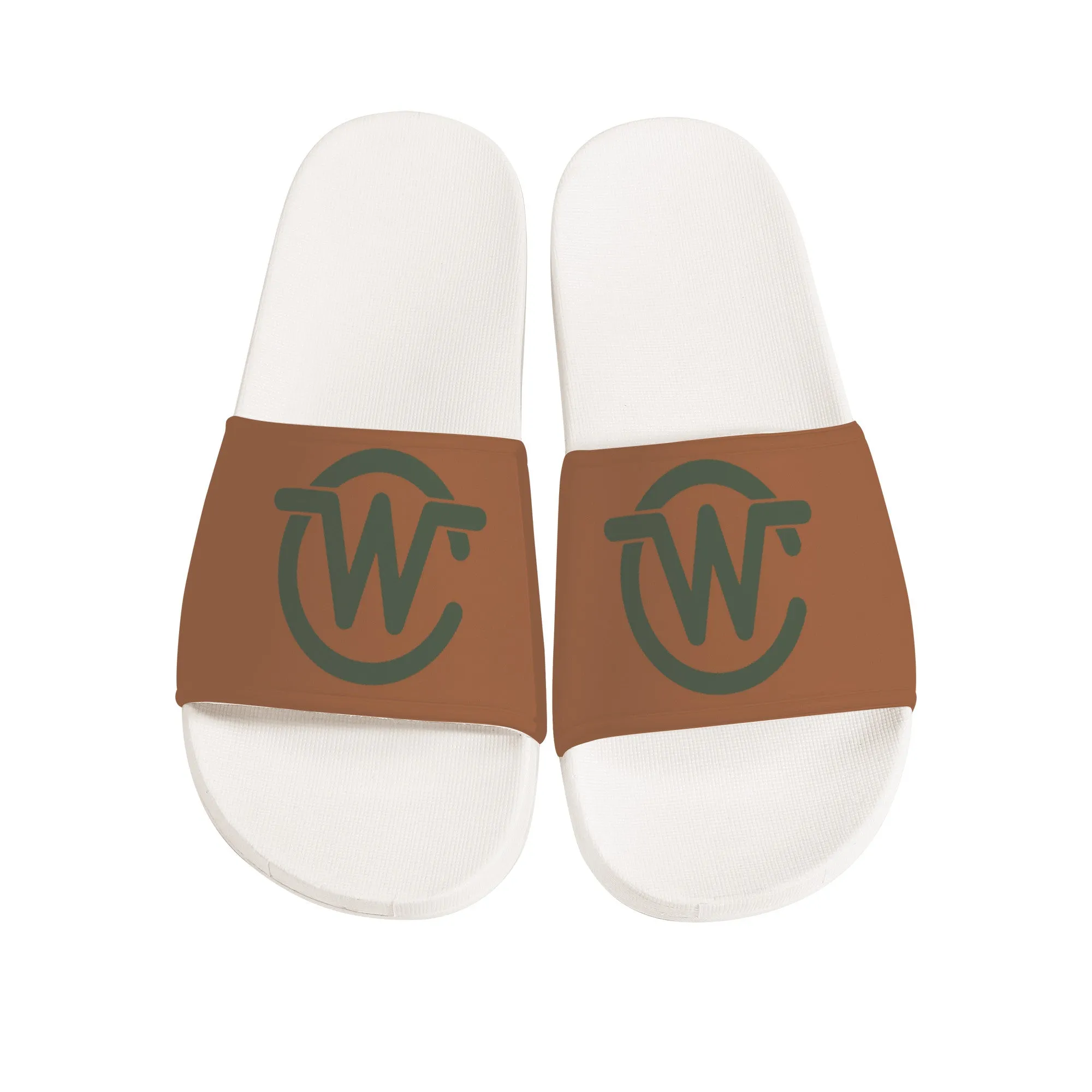 Woodcliff Lake Sandals - Brown and Green | Customized | Shoe Zero