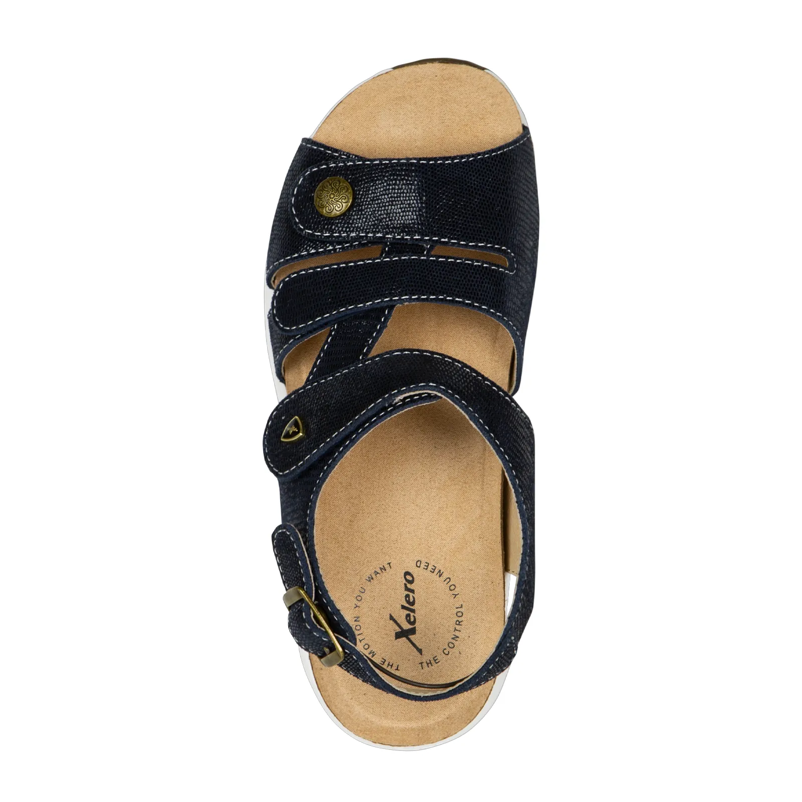 Xelero Mykonos Backstrap Sandal (Women) - Navy