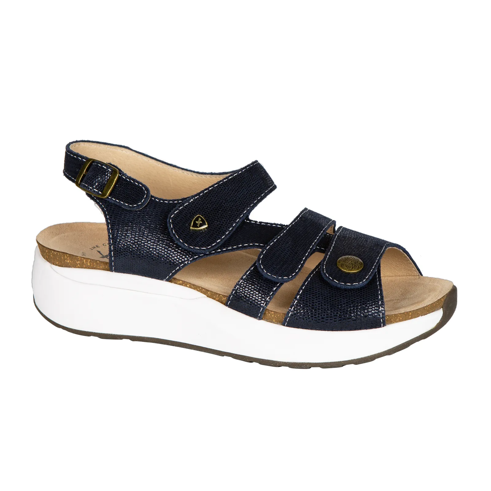 Xelero Mykonos Backstrap Sandal (Women) - Navy