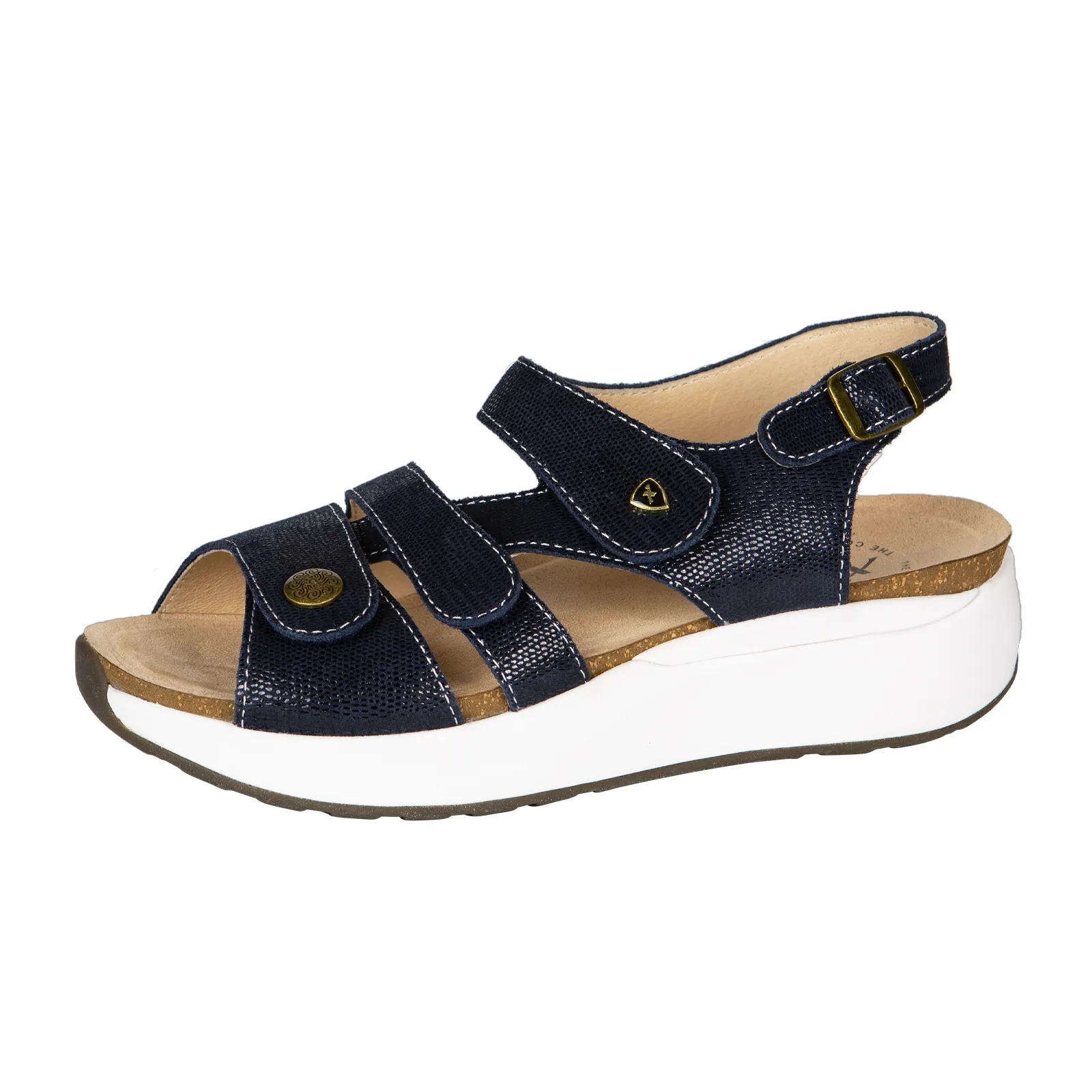 Xelero Mykonos Backstrap Sandal (Women) - Navy